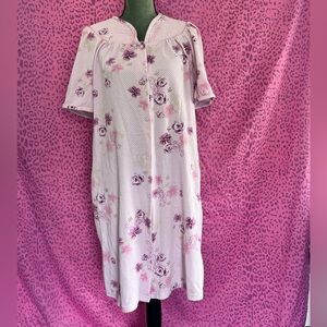 Floral Pink Muu-Muu Robe